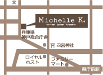 Michelle K BEAUTY Map